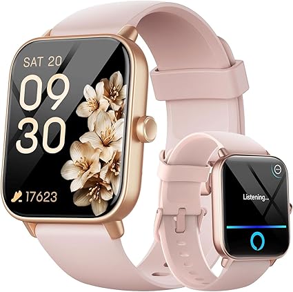 Reloj inteligente para mujer HD de 1.8 pulgadas