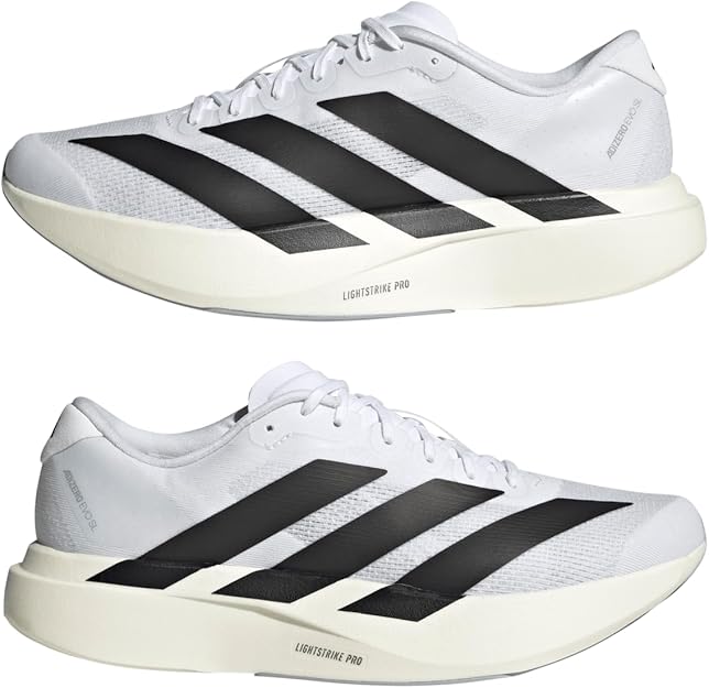 Zapatillas de running adidas Performance Adizero Evo SL, blancas, talla 48 para hombre