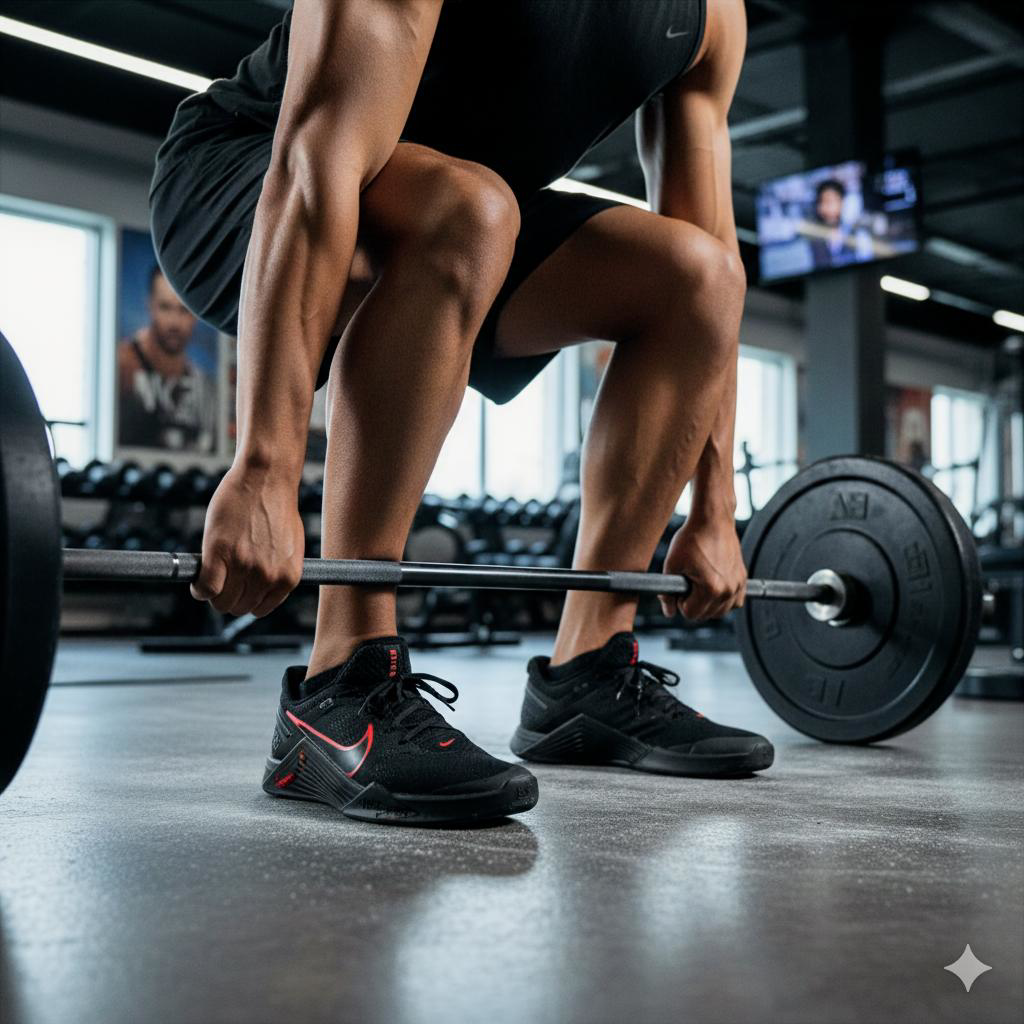 Hombres - Entrenamiento de fuerza con barras y discos encauchetados