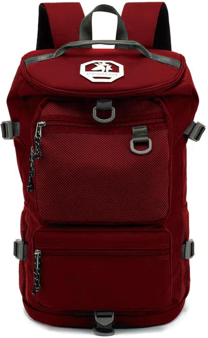 Mochila de gimnasio con compartimento para zapatos, bolsa de lucha con 4 tipos de método de espalda, impermeable para deportes, caminata y portátil