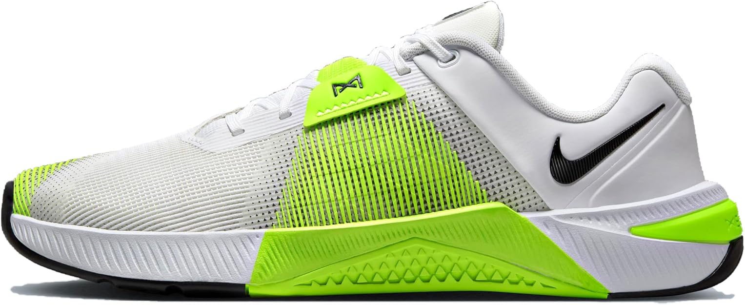 Zapatillas de entrenamiento funcional Nike Metcon 10 para hombre en color blanco y verde